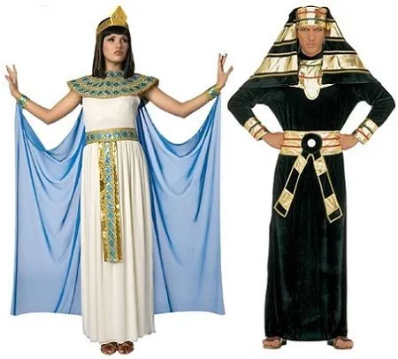Disfraces de egipcios