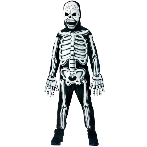 Disfraz de esqueleto huesos 3D niño: comprar online
