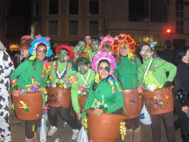 macetas de colores | fotos de Concurso de disfraces del Carnaval ...