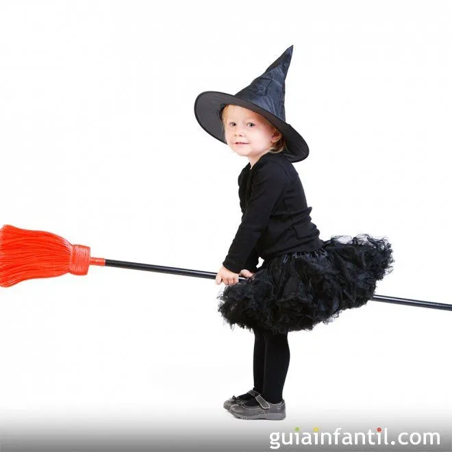 Disfraz de Bruja para bebés en Halloween - Ideas para disfraces de ...
