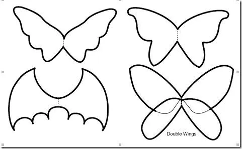 Cómo hacer alas para disfraz de cualquier clase, murciélago ...