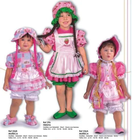 disfraz de muñeca para niña - Buscar con Google | disfraces ...
