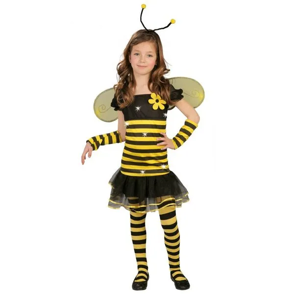 Disfraz de abeja amarilla para niña Disfraces baratos y económicos ...