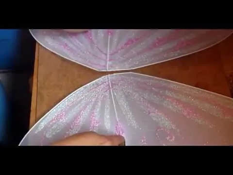 Disfraz: Como hacer alas de Mariposa o Hada :) 1a parte - YouTube