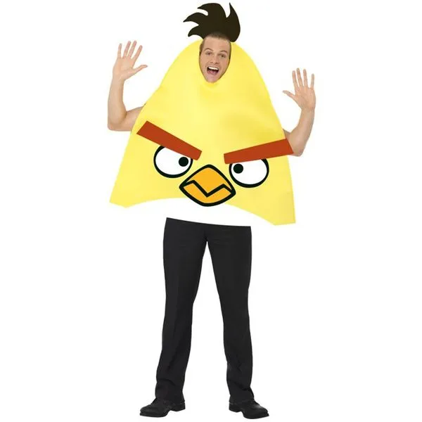 Disfraz de Angry Birds amarillo para adulto: comprar online en ...