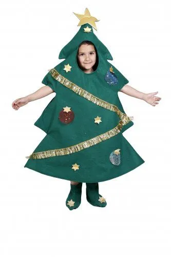 Disfraz de Árbol de Navidad infantil 5-7 años, talla 2 D7892FL 17,