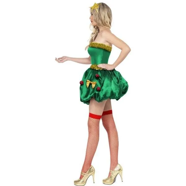 Disfraz de árbol navideño sexy para mujer: comprar online en ...