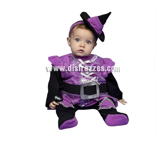 Disfraz barato de Brujita bebés de 6 a 12 meses Halloween por sólo ...