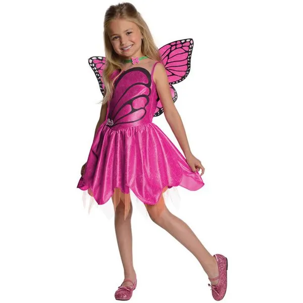 Disfraz de Barbie Mariposa para niña Barbie | FunideliaES - Ropa ...