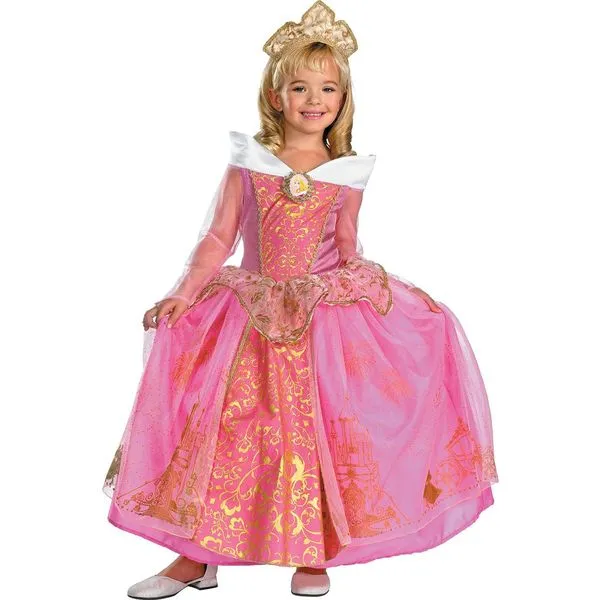 Disfraz de La Bella Durmiente Aurora Prestige para niña: comprar ...