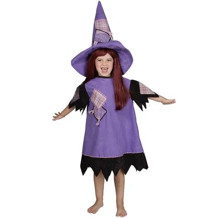 Disfraz de bruja fantasía para niña: comprar online