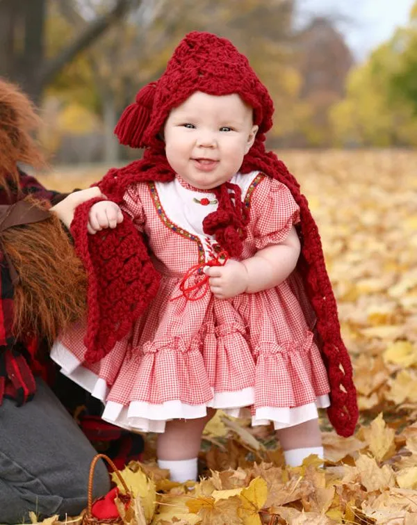 Disfraz casero de Caperucita Roja - PequeOcio