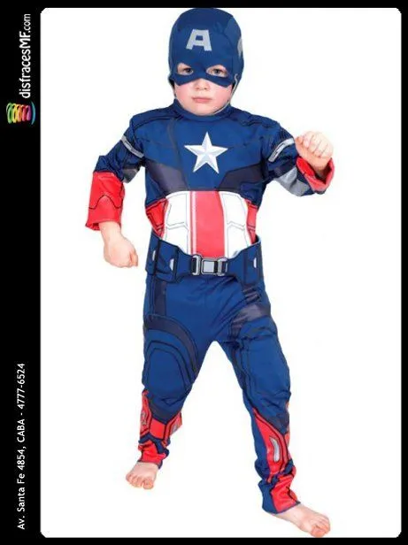 Disfraz de Capitán América en DisfracesMF.com