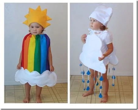 Disfraz casero de arcoíris para niño - Nos disfrazamos ayudas para ...