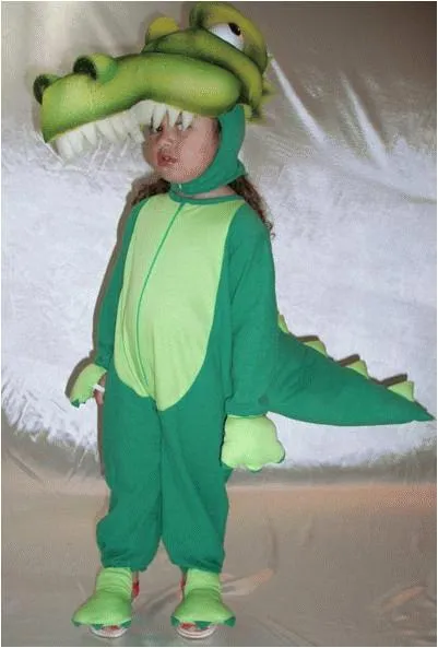 Como hacer un disfraz de cocodrilo para niño - Imagui