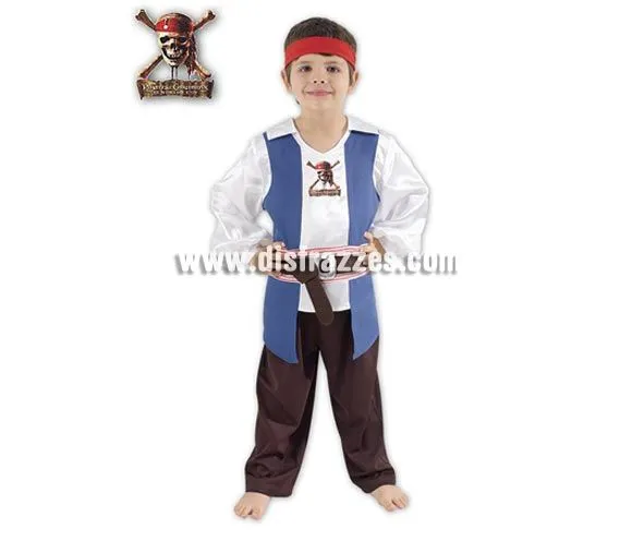 Disfraz Disney de Jack Sparrow 5-6 años para niño por sólo 27.50 ...