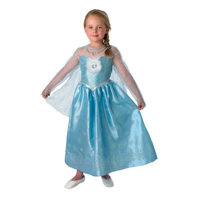 Disfraz Elsa Frozen Princesas Disney Deluxe Rubies · Juguetes · El ...