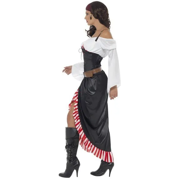 Disfraz de espadachín pirata para mujer: comprar online en Funidelia.