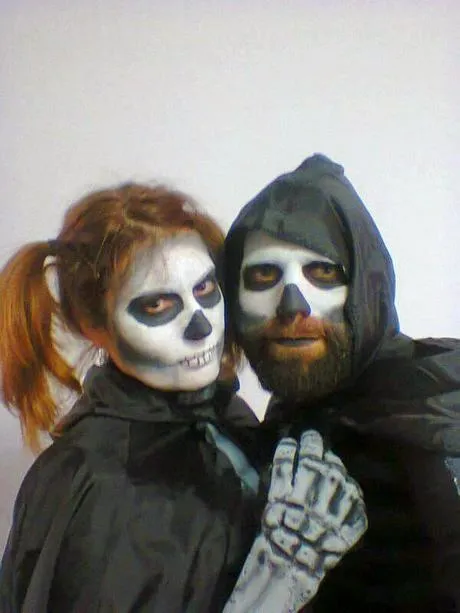 Disfraz de esqueleto low cost para halloween o carnavales por ...