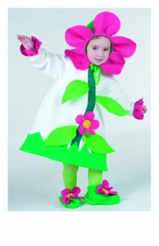 Disfraz de flor infantil - Imagui