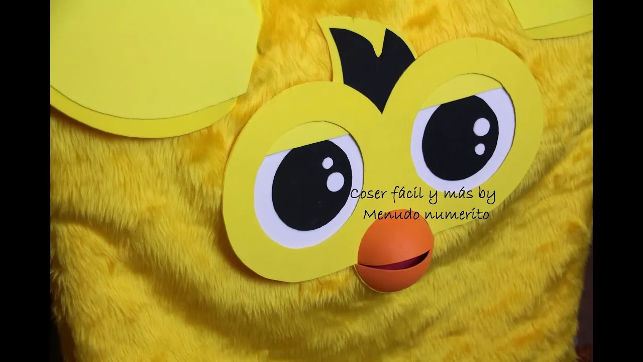 Cómo hacer un disfraz de Furby completo - YouTube