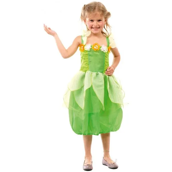 Disfraz de hada verde para niña: comprar online en Funidelia.