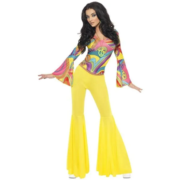 Disfraz de hippie para mujer - precio en tiendas de 11€ a 35 ...