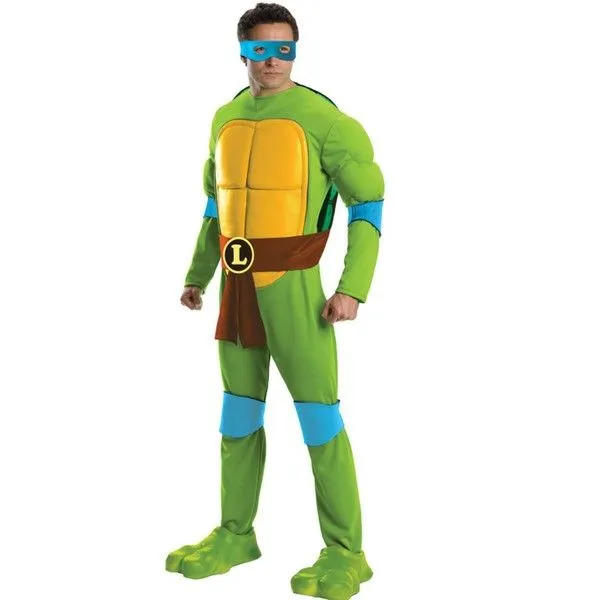 Disfraz de Leonardo de las Tortugas Ninja Deluxe para hombre ...