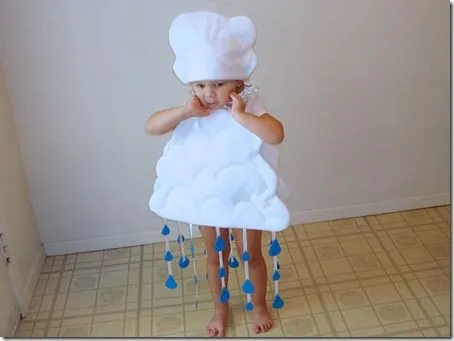 Como hacer un disfraz de lluvia para niños - Imagui