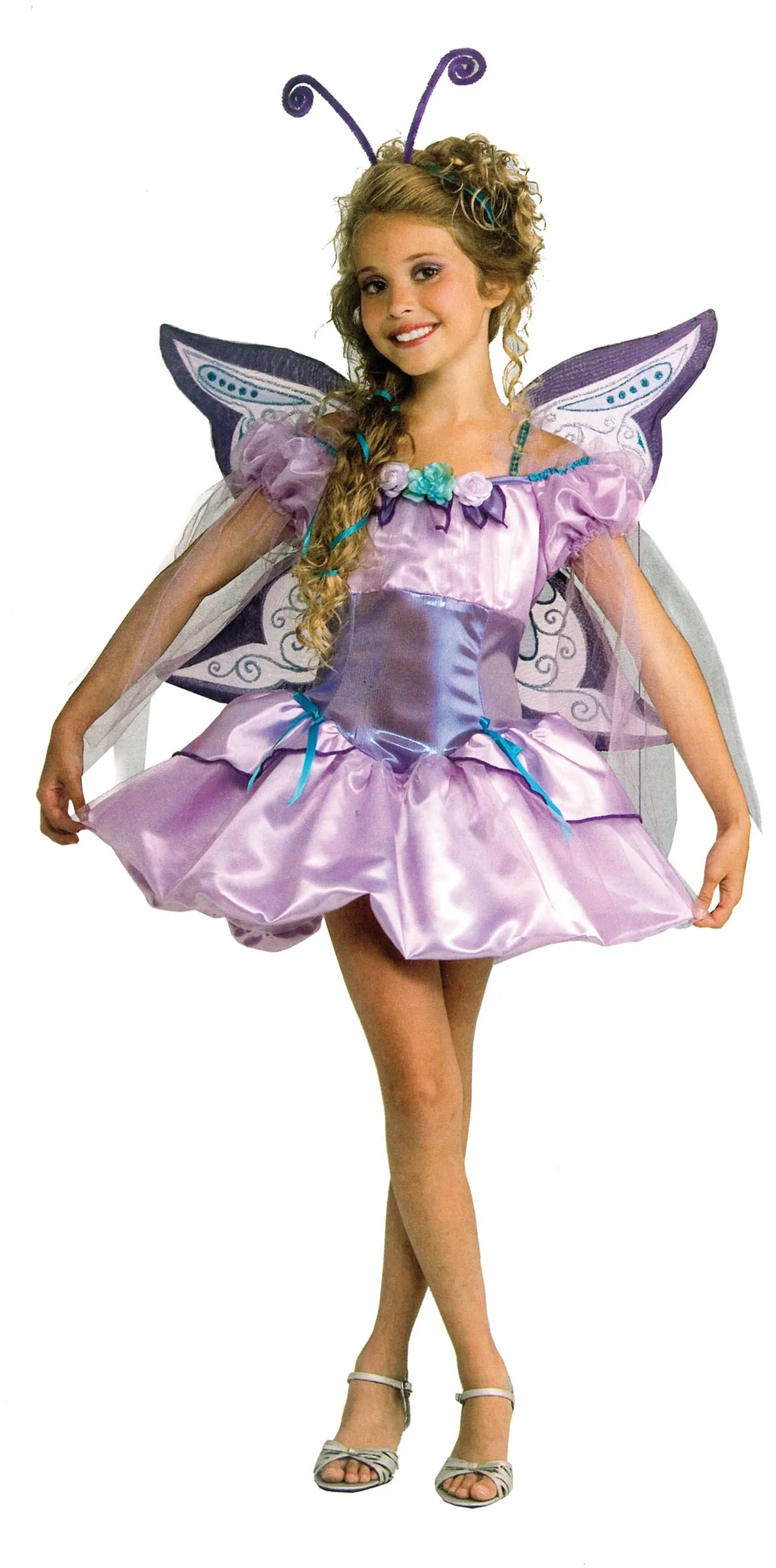 Disfraz violeta de hada mariposa para niña : Vegaoo, compra de ...