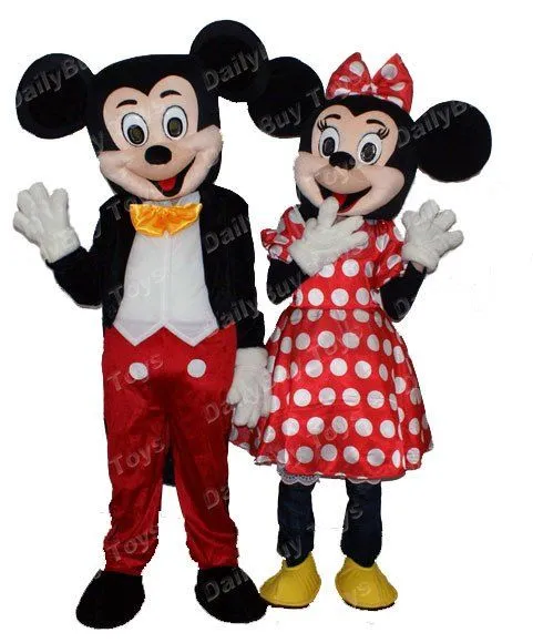 Disfraz de Mickey Mouse y Minnie - Imagui
