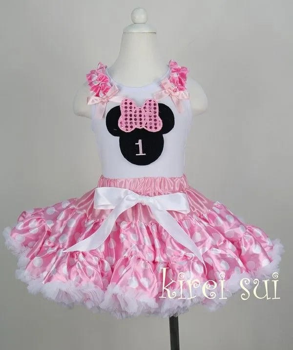 Disfraz de Minnie rosa con tutu - Imagui