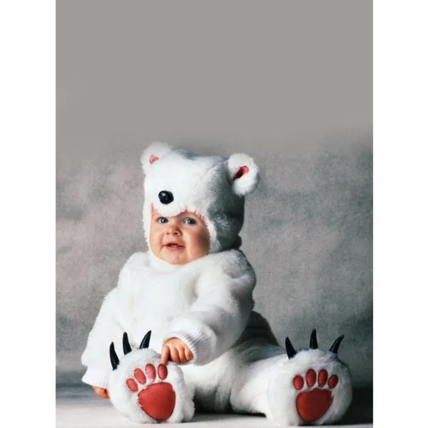 Bebé disfrazado de oso - Imagui