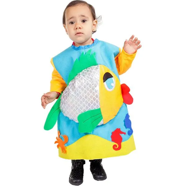 Como hacer disfraz de pez para niños - Imagui