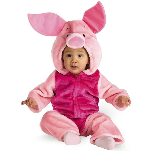 Disfraz de Piglet Winnie the Pooh deluxe para bebé: comprar online ...