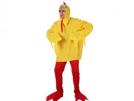 Hacer disfraz pollo - Imagui