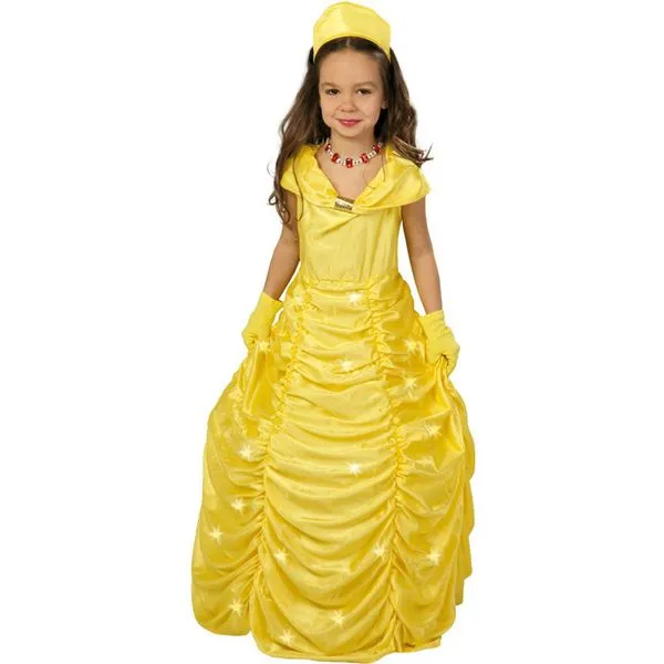 Disfraz de princesa bella Disney para niña - Imagui