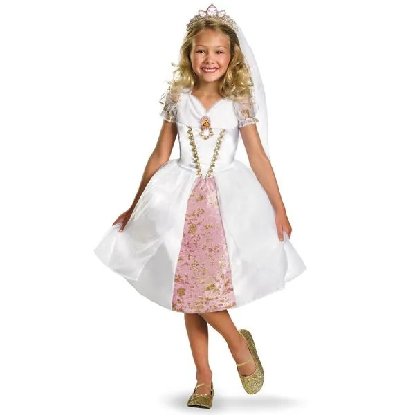 Disfraz de Rapunzel boda para niña Rapunzel | FunideliaES - Ropa ...