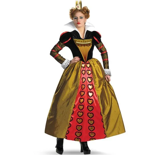 Disfraz de Reina de Corazones Tim Burton: comprar online en Funidelia.