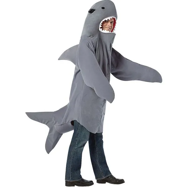 Como hacer un traje de tiburon - Imagui