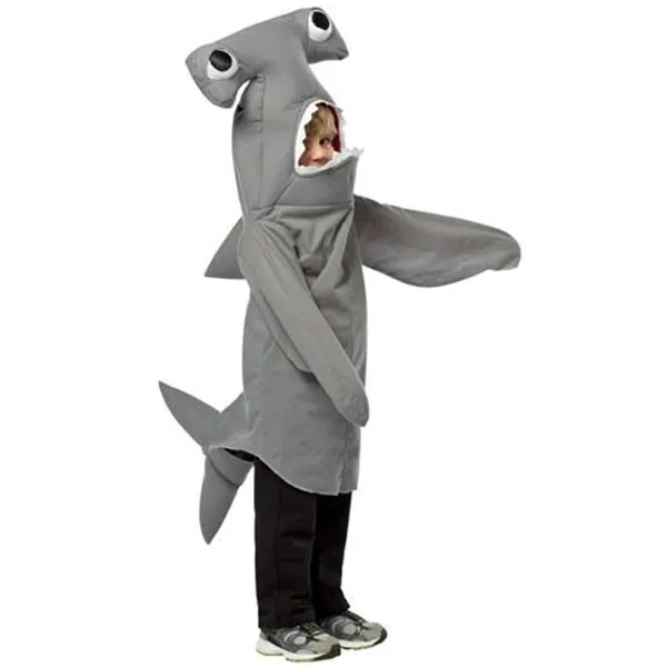 Cómo hacer un disfraz de tiburón infantil - Imagui