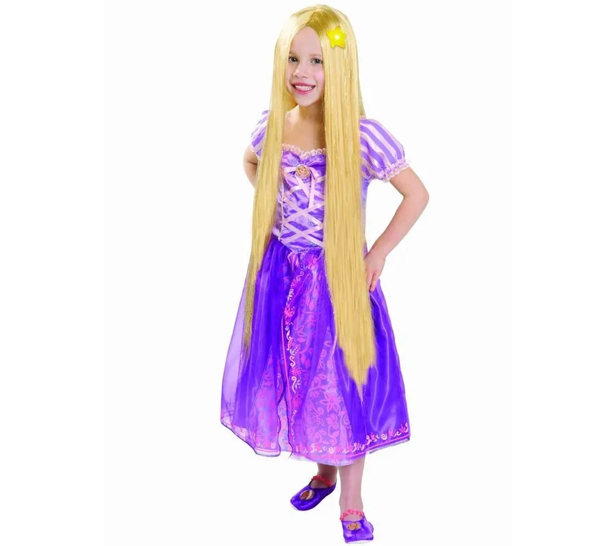 Éste es el disfraz oficial y auténtico de la Princesa Rapunzel ...