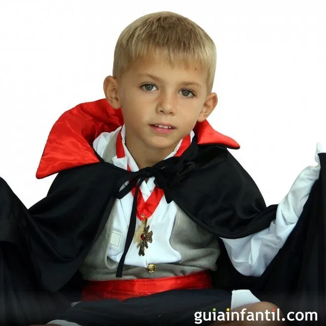 Disfraz de Vampiro o Dracula para niños - Ideas para disfraces de ...