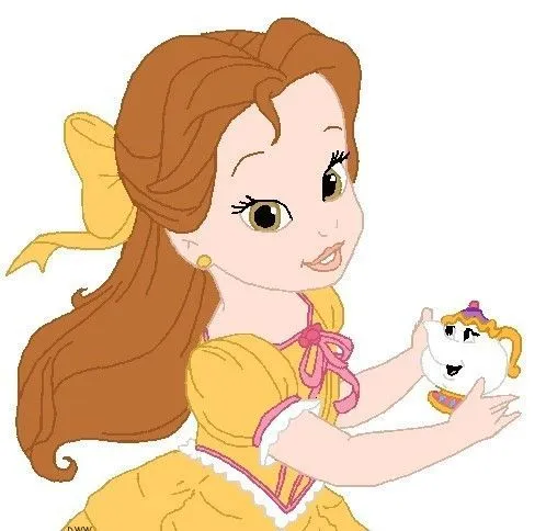 Disney Babies Clip Art | Princess Belle ~ Popular Cartoon | disney ...
