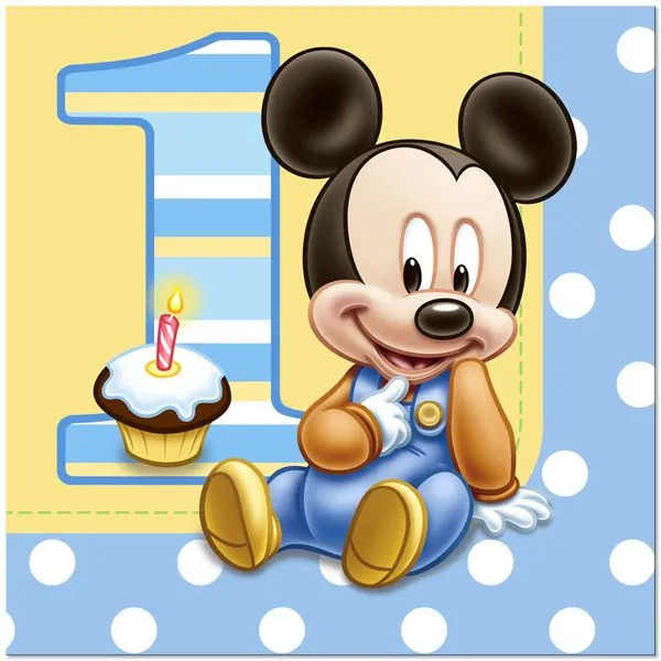Disney primer cumpleaños para imprimir - Imagenes y dibujos para ...