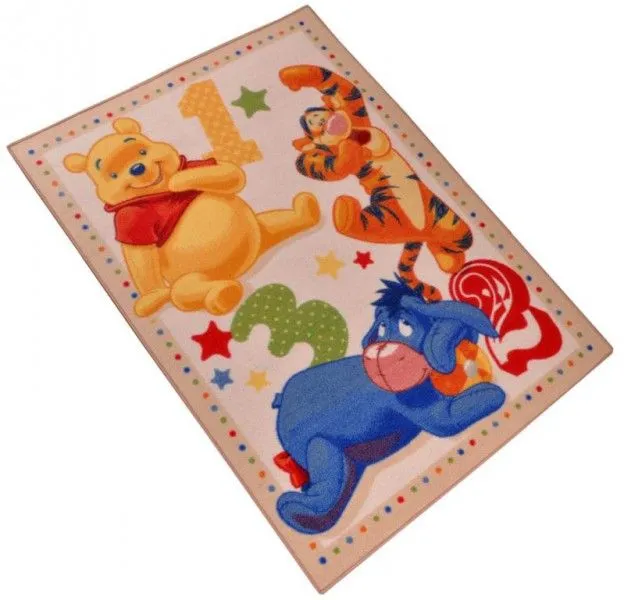 Disney Kinder Teppich Winnie Pooh | Patchwork 95x133 cm Spiel- und ...