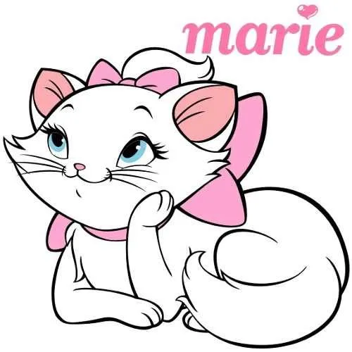 Disney Marie Gif | Adesivo Parede Decorativo Gata Gatinha Marie ...