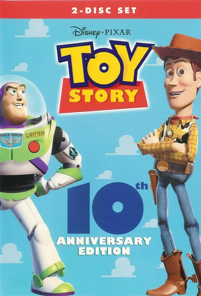 Disney Pixar Toy Story 10th Anniversary Edition 2 Disc DVD THX DTS ...
