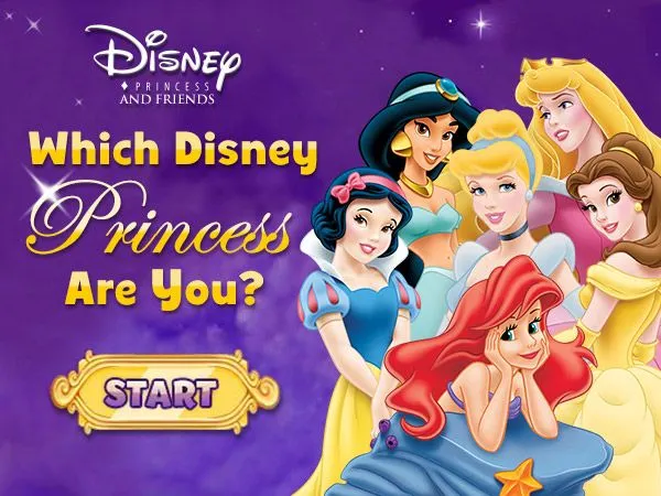 Disney Princess: Which Disney Princess Are You? | Disney Games