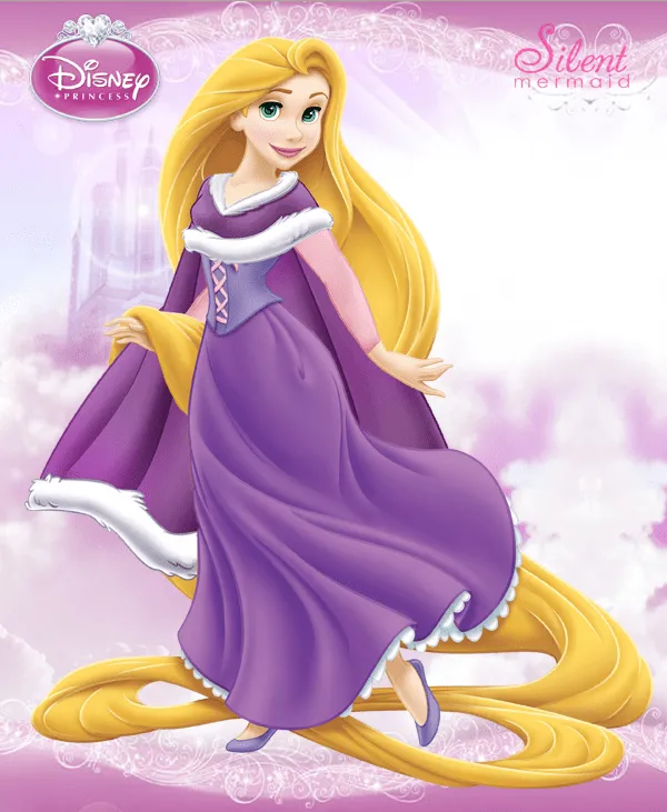 Disney Princesses - Winter Rapunzel by SilentMermaid21 on DeviantArt